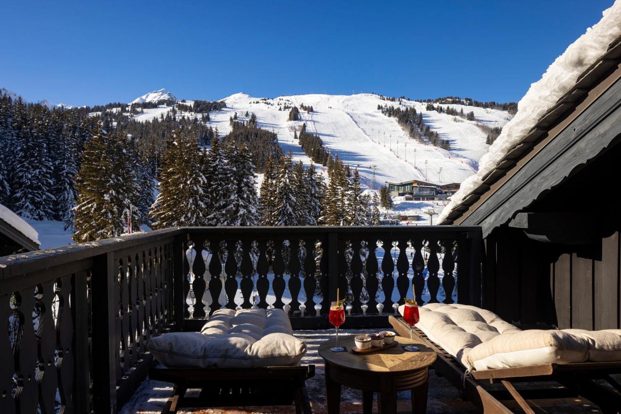 Le Lana Hotel Courchevel Bagian luar foto