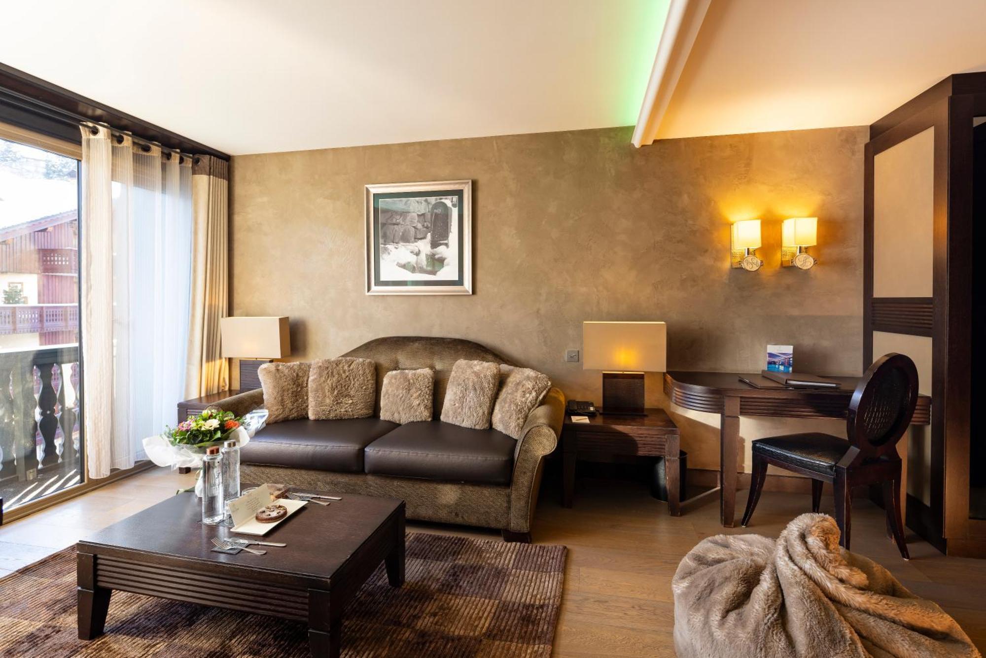 Le Lana Hotel Courchevel Bagian luar foto