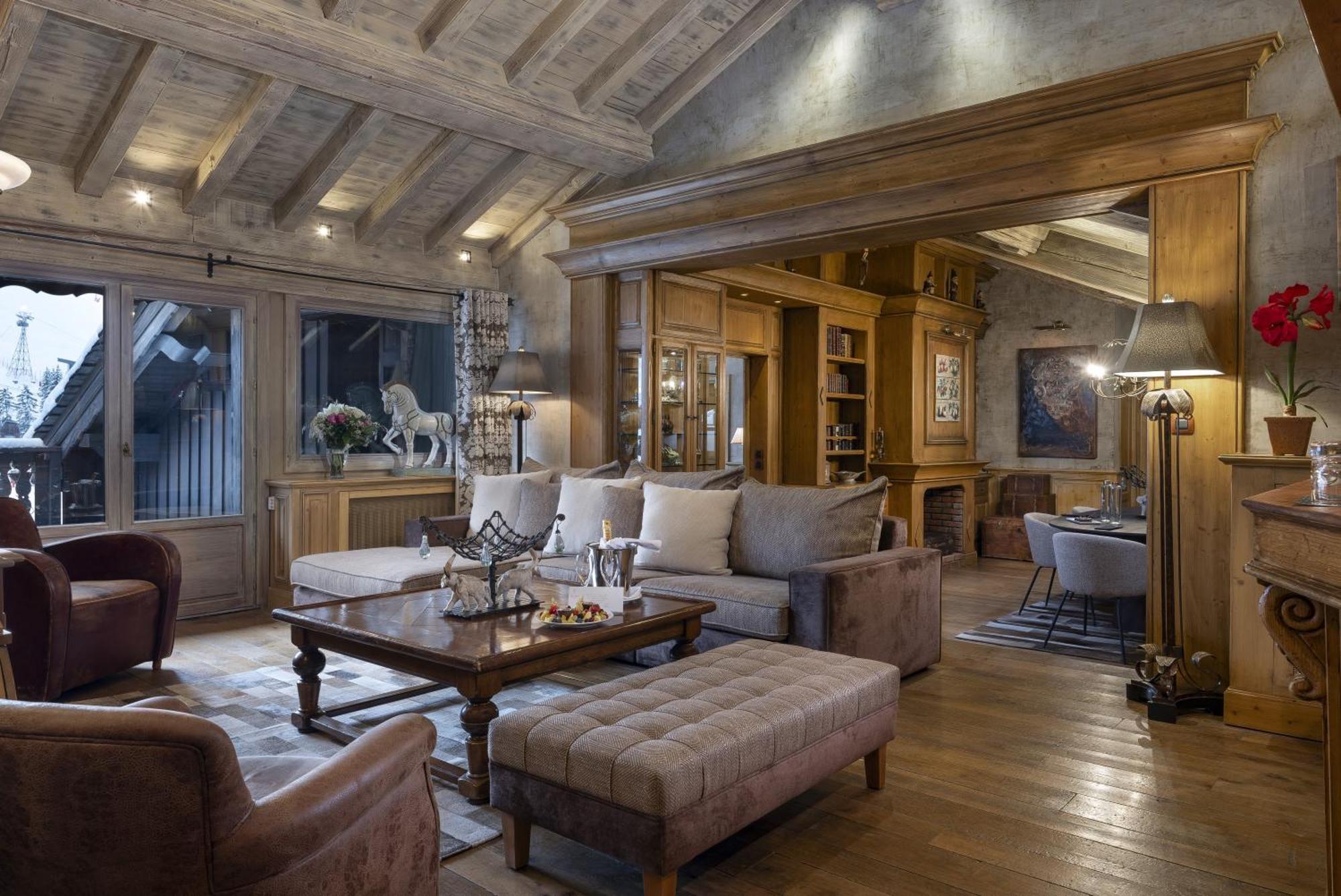 Le Lana Hotel Courchevel Bagian luar foto
