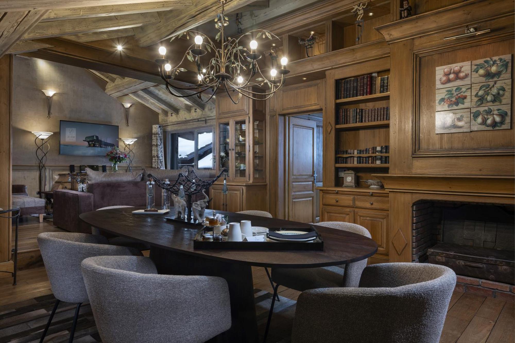 Le Lana Hotel Courchevel Bagian luar foto